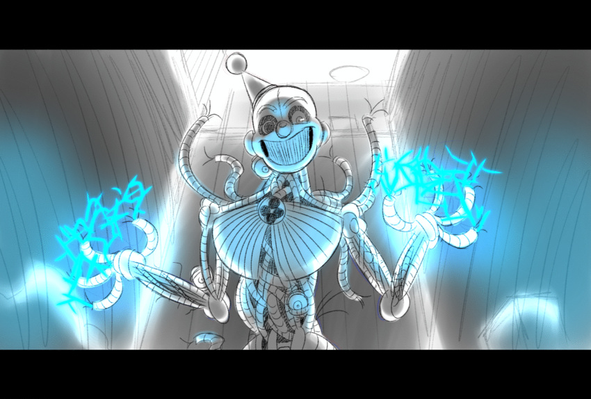 animated animatronic blubot ennard_(fnafsl) five_nights_at_freddy's humanoid machine robot sister_location solo video_games