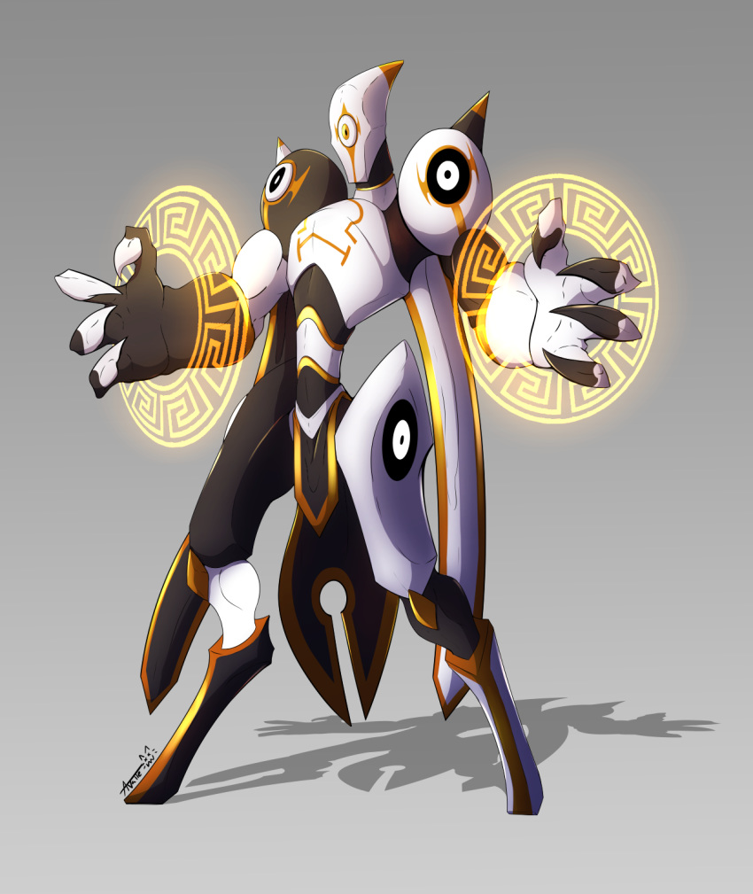 1_eye claws clothed clothing golem grey_background humanoid libra_(symbol) libra_(zodiac) magic_user not_furry personification simple_background solo undeadkitty13 western_zodiac yellow_eyes