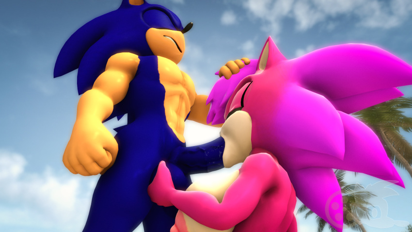 3d_(artwork) anthro beach beach_background bodily_fluids breasts brother_(lore) brother_and_sister_(lore) digital_media_(artwork) duo eulipotyphlan eyes_closed fellatio female genitals hand_on_balls hand_on_hair hedgehog hi_res incest_(lore) juicyducksfm male mammal muscular nude oral oral_penetration palm_tree penetration penile penis plant saliva saliva_on_penis sega sex sibling_(lore) sister_(lore) sonia_the_hedgehog sonic_the_hedgehog sonic_the_hedgehog_(series) sonic_underground source_filmmaker tree