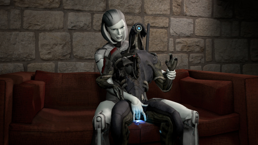 arm_grab domination edi_(mass_effect) female female_domination fingering from_behind_position legion_(mass_effect) machine mass_effect not_furry robot sex tagme video_games