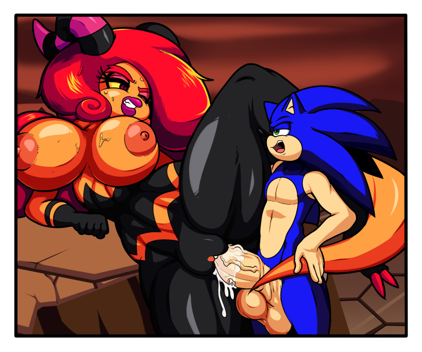 balls big_balls big_breasts big_penis breasts cum cum_in_pussy cum_inside dreamcastzx1 female hedgehog huge_balls huge_breasts huge_penis huge_thighs male mammal penis sonic_(series) sonic_the_hedgehog xaveknyne zeti zia_the_zeti