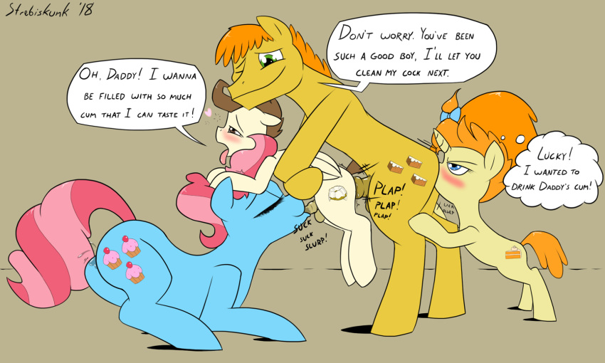 &lt;3 anal anal_penetration bisexual blush cub daughter equine father father_and_daughter father_and_son female feral foursome friendship_is_magic group group_sex horn horse incest male male/female male/male mammal masturbation mother mother_and_son mr_cake_(mlp) mrs_cake_(mlp) my_little_pony oral orgy parent pegasus penetration pony pound_cake_(mlp) pumpkin_cake_(mlp) rimming sex son strebiskunk unicorn wings young