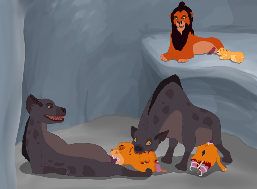 age_difference amputated amputee anal blood cantdrawforshit cub death disney feline fellatio female forced gore hi_res lion male male/male mammal mutilation nala oral rape ribcage scar sex simba size_difference tears the_lion_king young