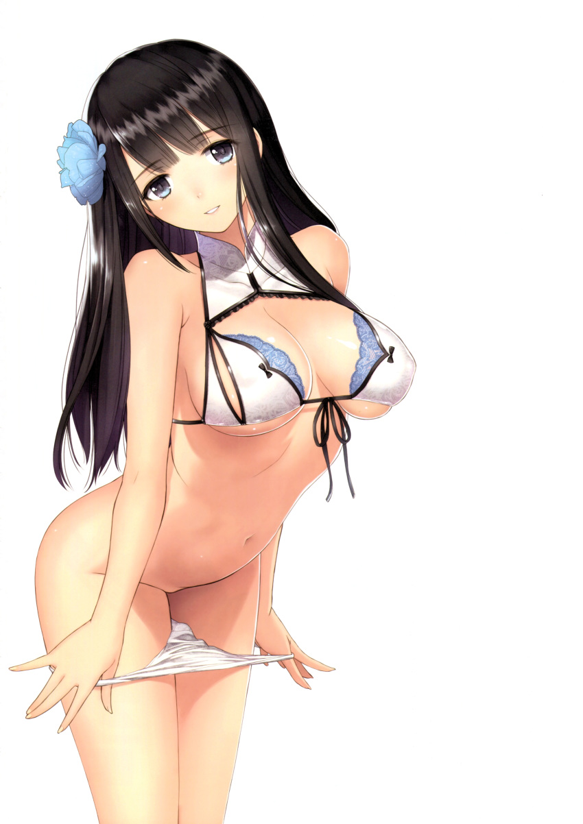 bikini panty_pull swimsuits tagme tony_taka underboob