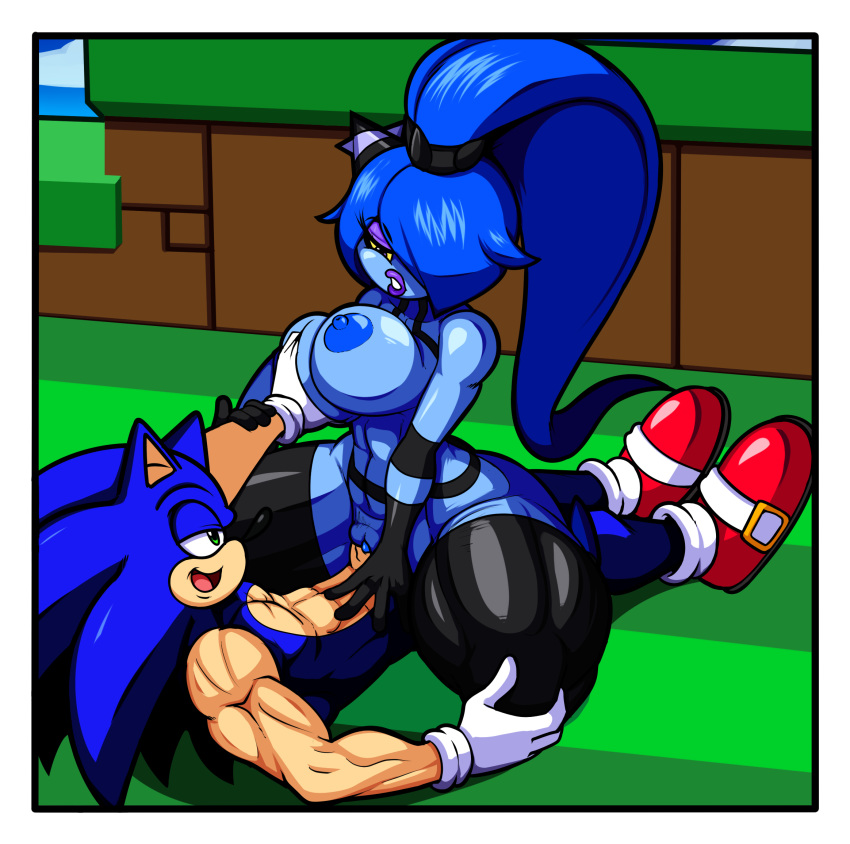 anthro big_breasts big_lips big_penis breast_grab breasts clothing dreamcastzx1 duo fan_character female gloves hand_on_breast hedgehog hi_res huge_breasts huge_penis huge_thighs lips male male/female mammal mostly_nude nipples penetration penis sex sonic_(series) sonic_lost_world sonic_the_hedgehog vaginal vaginal_penetration video_games xaveknyne zeti zixi_the_zeti