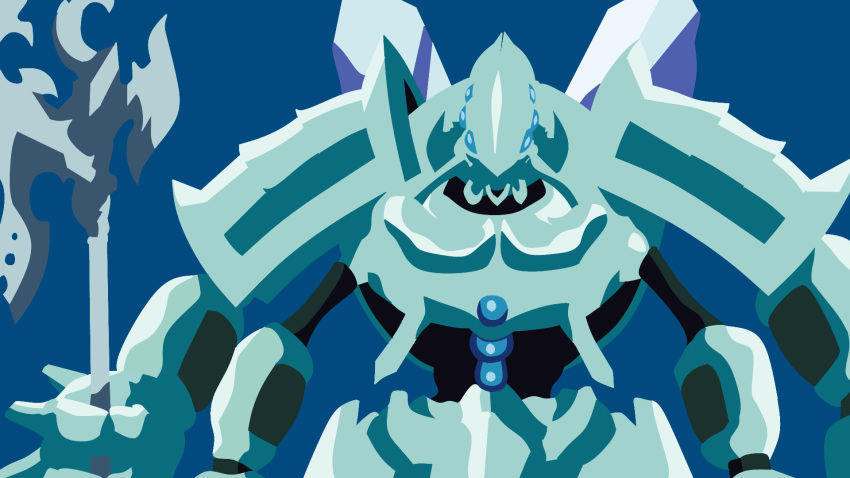 2018 4_arms arthropod blue_exoskeleton cocytus_(overlord) exoskeleton humanoid insect male mrxd2 multi_arm multi_eye multi_limb overlord_(series)