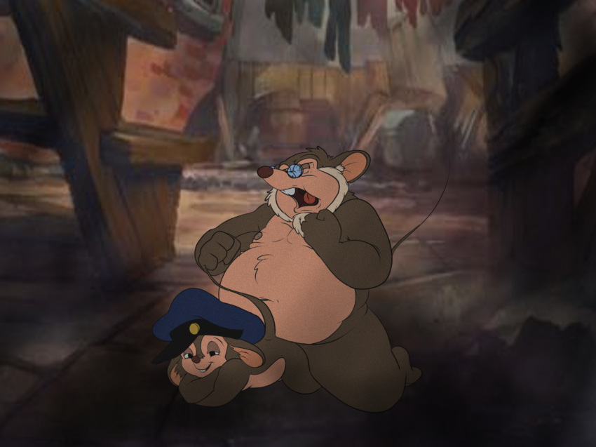 all_fours an_american_tail anal anal_penetration brienoir doggystyle duo father father_and_son fievel_mousekewitz from_behind_position hat incest male male/male mammal mouse nude papa_mousekewitz parent penetration rodent sex son