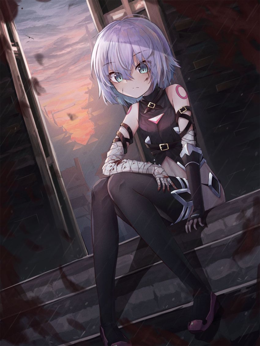 bondage fate/grand_order heels jack_the_ripper sye thighhighs
