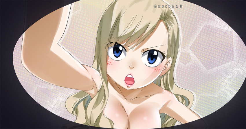 1girl blonde_hair blue_eyes breasts cleavage eden's_zero gaston18 large_breasts long_hair rebecca_(eden's_zero) tagme