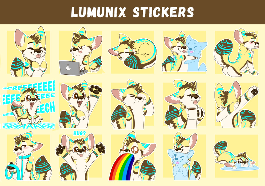 canine lumunix mammal pack pulex sticker sticker_pack stickerpack telegram telegram_stickers