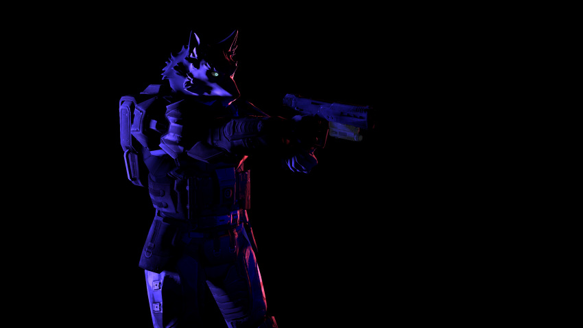 3d_(artwork) canine digital_media_(artwork) gun halo handgun mammal odst pistol rafer_grand_(artist) ranged_weapon source_filmmaker weapon wolf