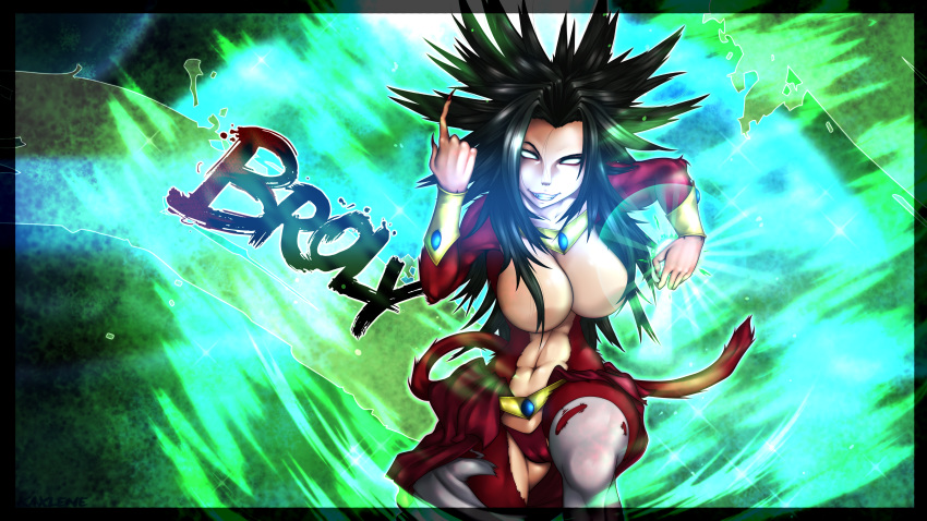 broly genderswap kaxlene muscle super_saiyan super_saiyan_4 tagme