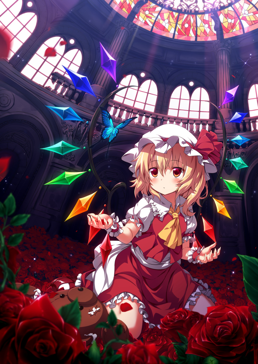 dress flandre_scarlet touhou ugume wings