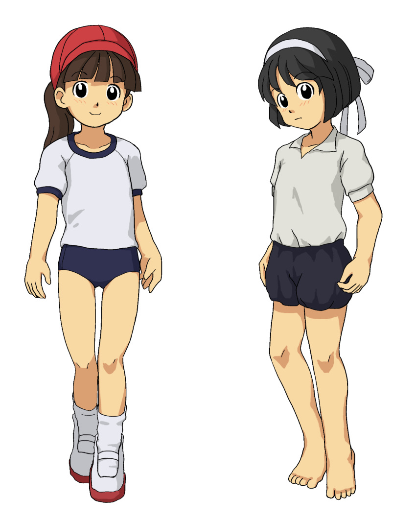 2girls bloomers child kasuga multiple_girls underwear