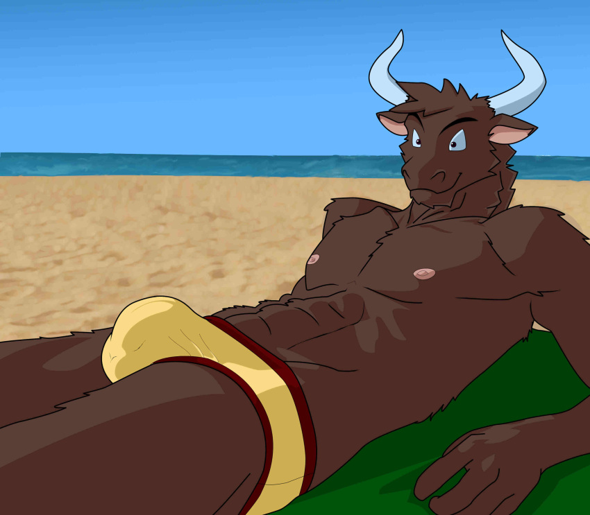 at beach bovine brief bulge cattle for furaffinity. invalid_tag lownleinhigh lownleinhigh. male mammal sand seaside see solo unfinished work