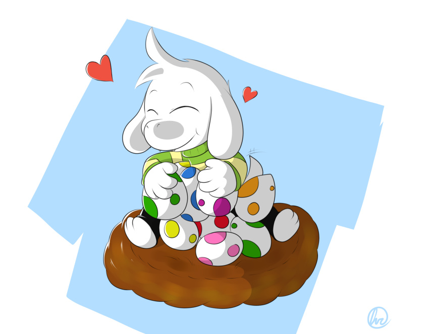 asriel_dreemurr birthday boss_monster caprine contimplatininspiratio deltarune digital_media_(artwork) egg male mammal mario_bros monster nintendo undertale video_games yoshi