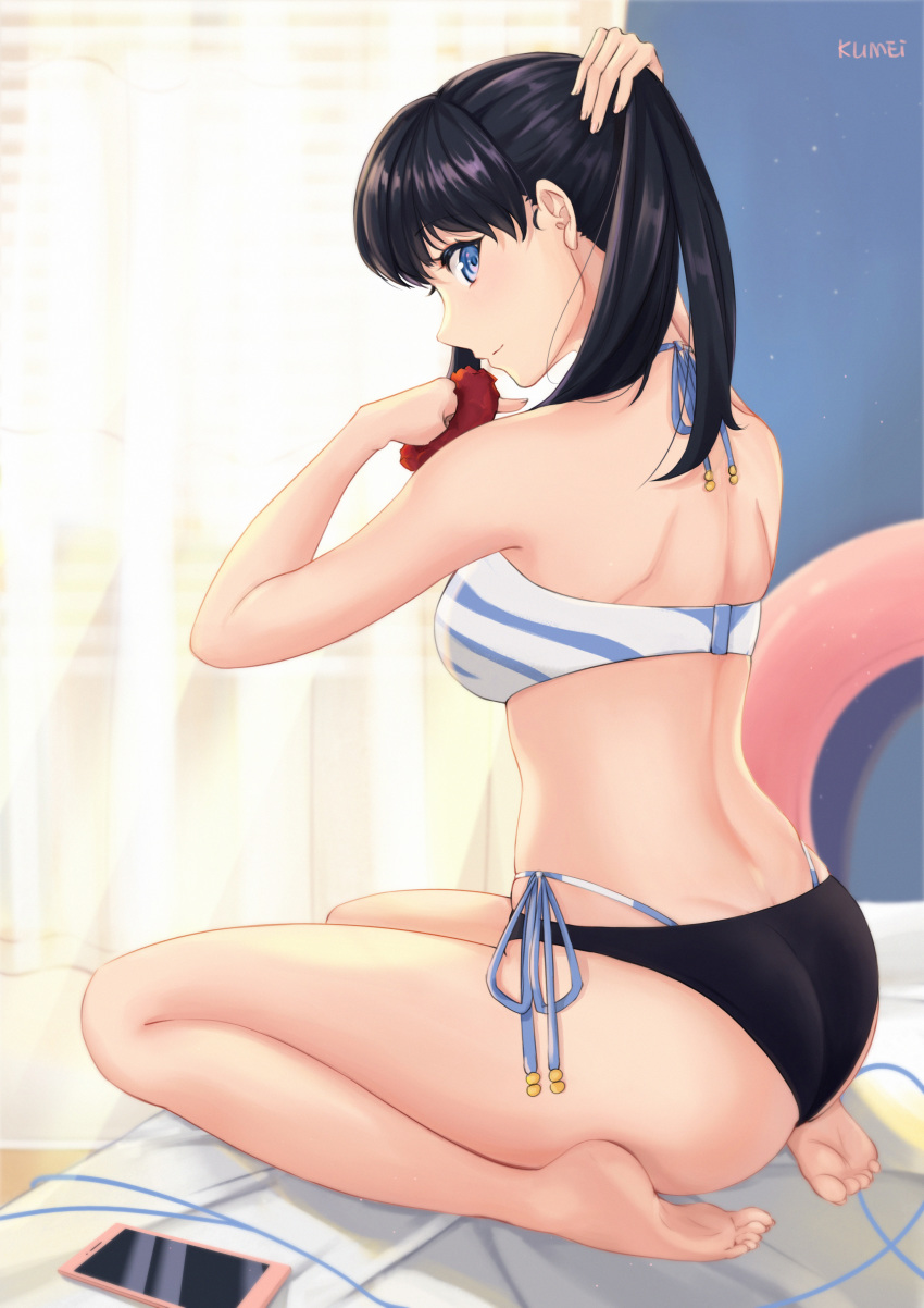 bikini kumei shinjou_akane ssss.gridman swimsuits