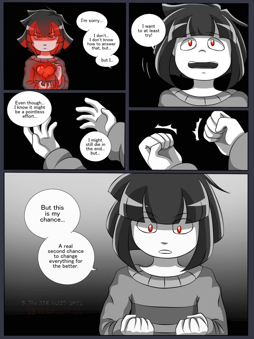 chara_(undertale) comic english_text hi_res human human_only mammal not_furry protagonist_(undertale) taggen96_(artist) text undertale video_games young