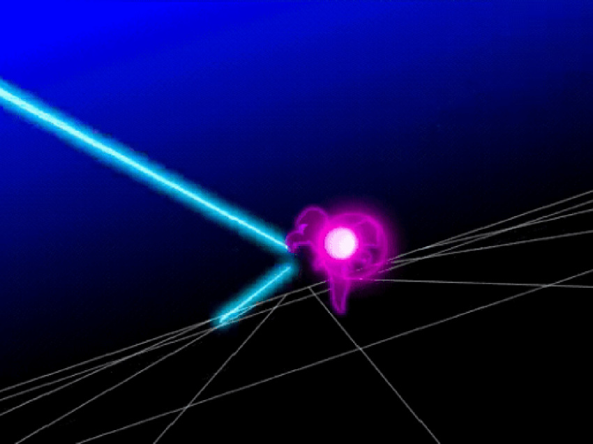 80s 90s animated animated_gif animsted arai_jun beam laser oldschool target