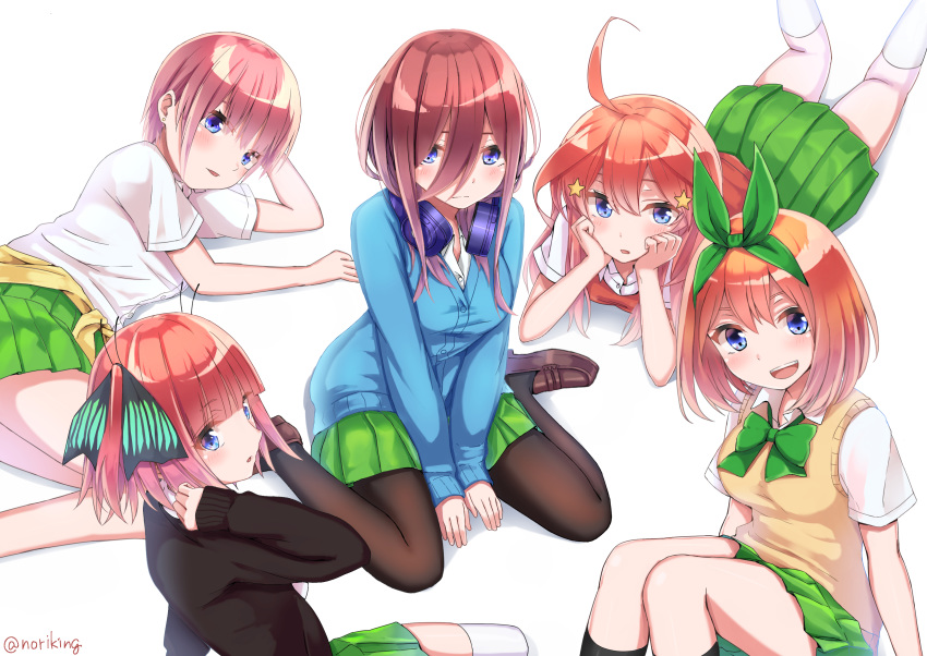 5-toubun_no_hanayome honorikiti nakano_ichika nakano_itsuki nakano_miku nakano_nino nakano_yotsuba