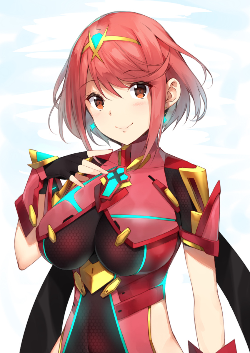 armor bodysuit homura_(xenoblade_2) xenoblade xenoblade_chronicles_2 yappen