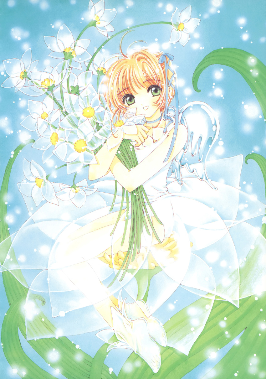 card_captor_sakura cardcaptor_sakura_illustrations_collection_3 clamp kinomoto_sakura possible_duplicate