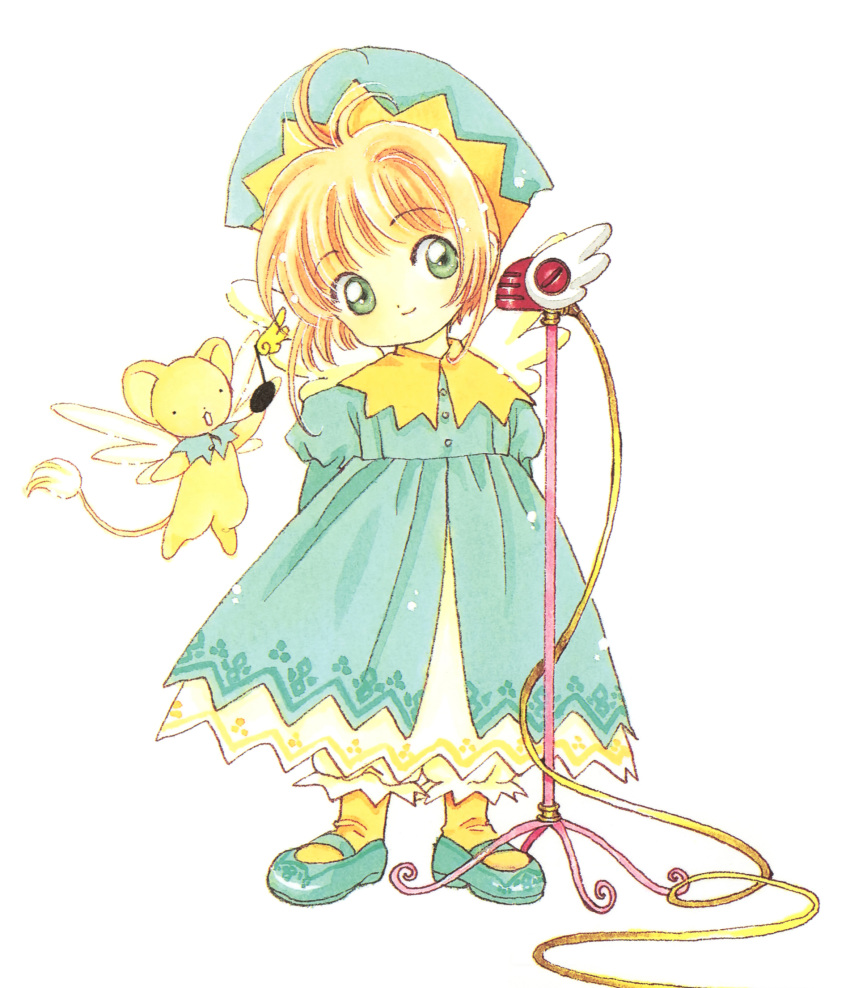 card_captor_sakura cardcaptor_sakura_illustrations_collection_3 clamp kerberos kinomoto_sakura