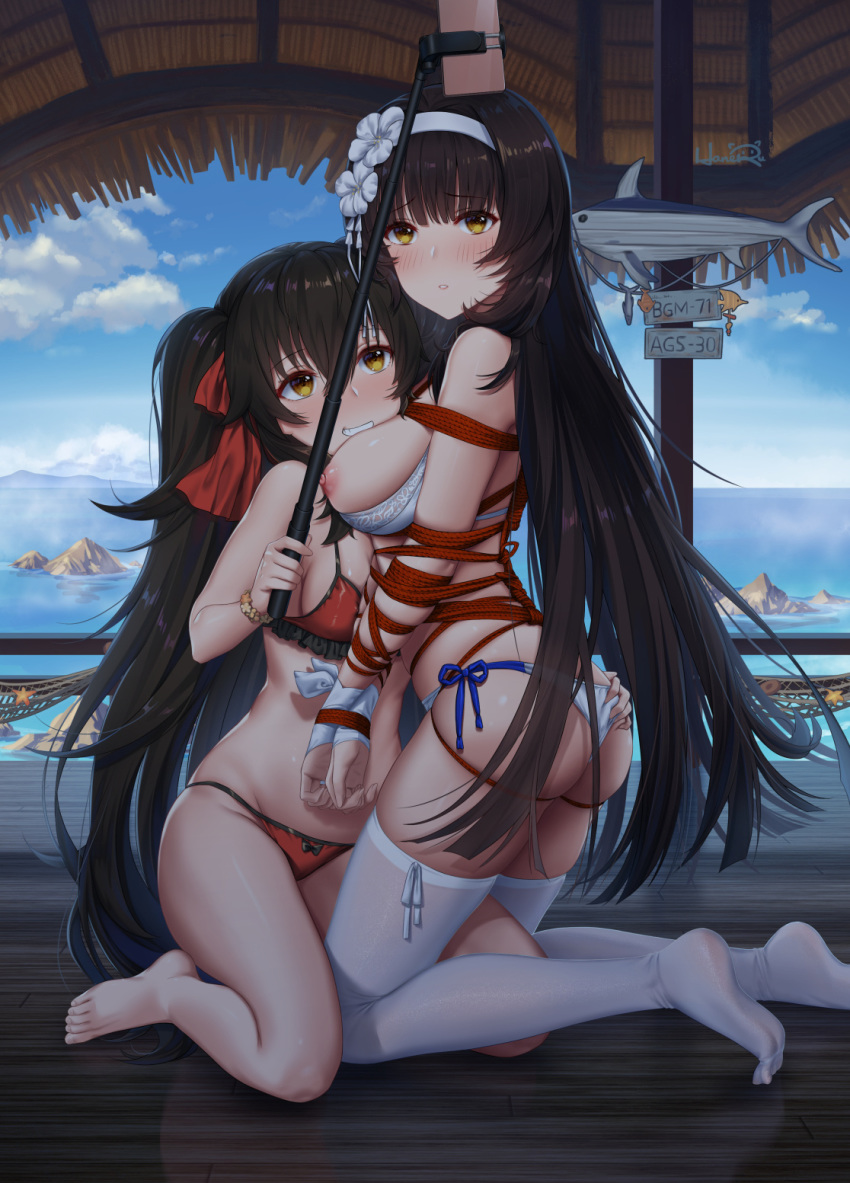 bdsm bondage bound girls_frontline haneru highres source_request thighhighs