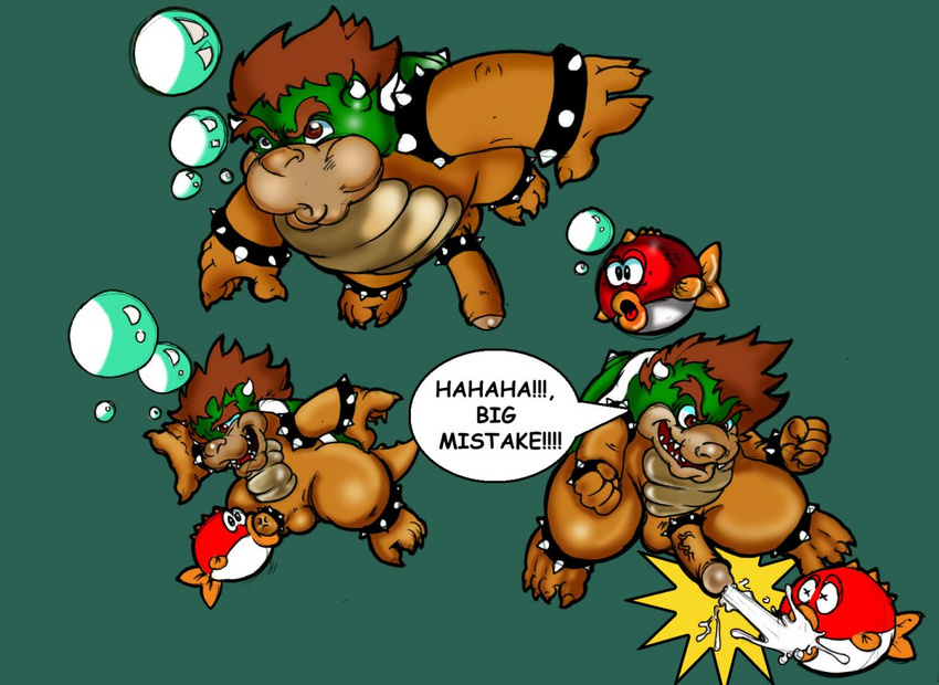 bowser cheep_cheep neokat nintendo super_mario_bros.