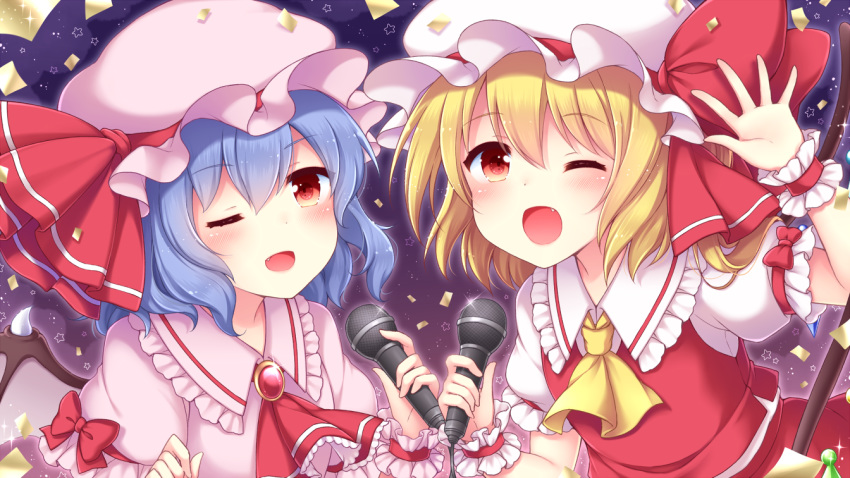 flandre_scarlet remilia_scarlet sanotsuki tagme touhou