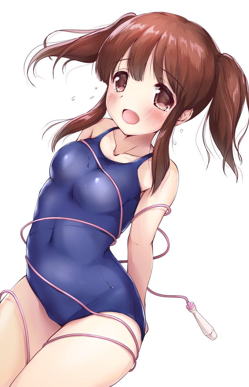 kuroba_aki ogata_chieri school_swimsuit swimsuits the_idolm@ster the_idolm@ster_cinderella_girls