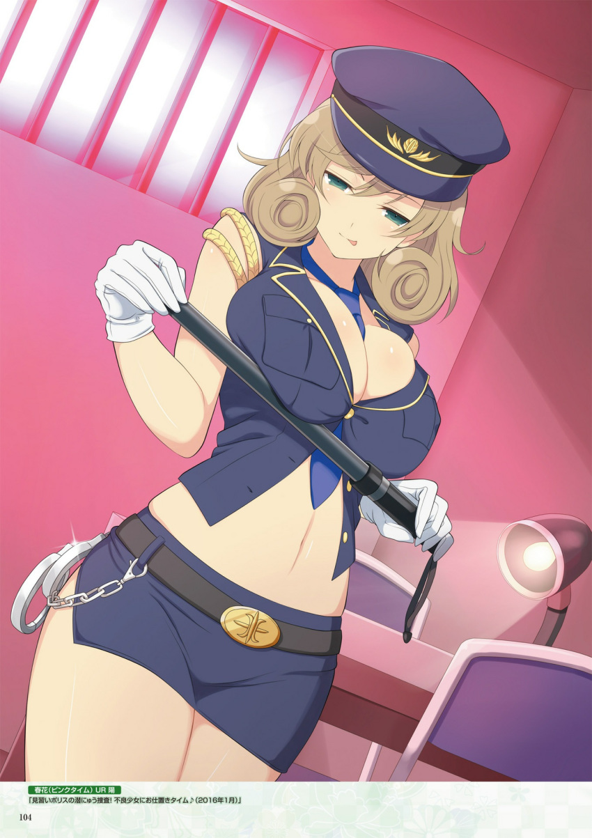 haruka_(senran_kagura) police_uniform senran_kagura senran_kagura:_new_wave tagme