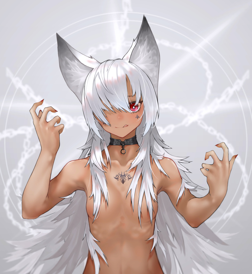 animal_ears breasts kesuno naked tagme