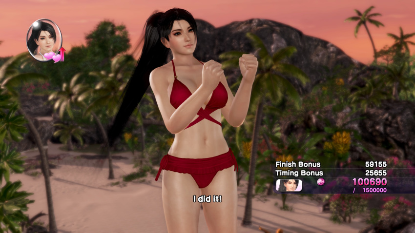 bikini dead_or_alive long_hair momiji swimsuit tagme