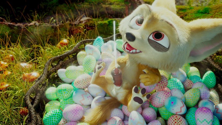 16:9 3d_(artwork) 4k absurd_res animal_genitalia animal_penis balls canid canine canine_penis cum digital_media_(artwork) disney egg fennec finnick fox hi_res male mammal masturbation masturbator orgasm pawpads paws penis scimunk zootopia