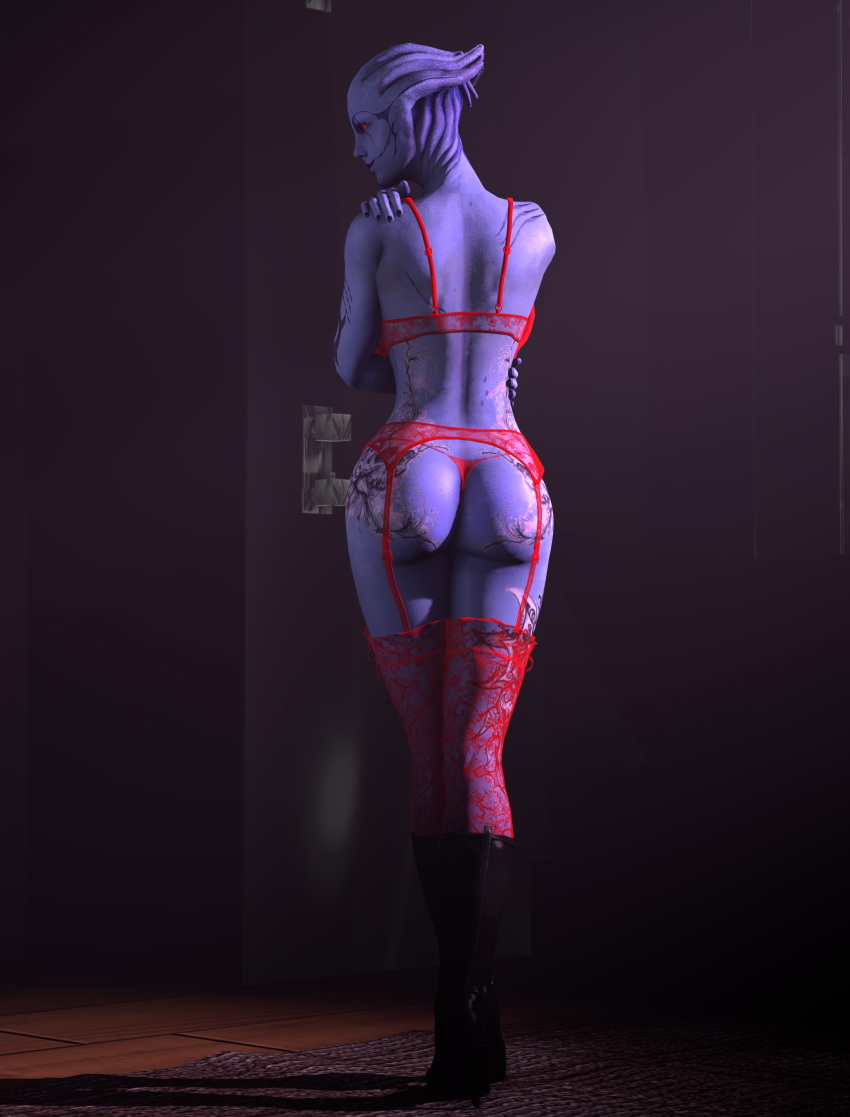 3d_(artwork) absurd_res alien asari asenak_(artist) butt dickgirl digital_media_(artwork) hi_res humanoid intersex mass_effect mesana_(character) video_games