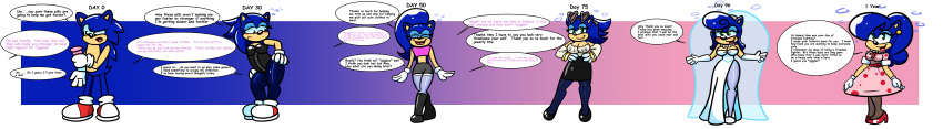absurd_res amy_rose comic_sans female gender_transformation hi_res housewife male mtf_transformation sequence solo sonic_(series) sonic_the_hedgehog stepfordization text transformation tranzmuteproductions
