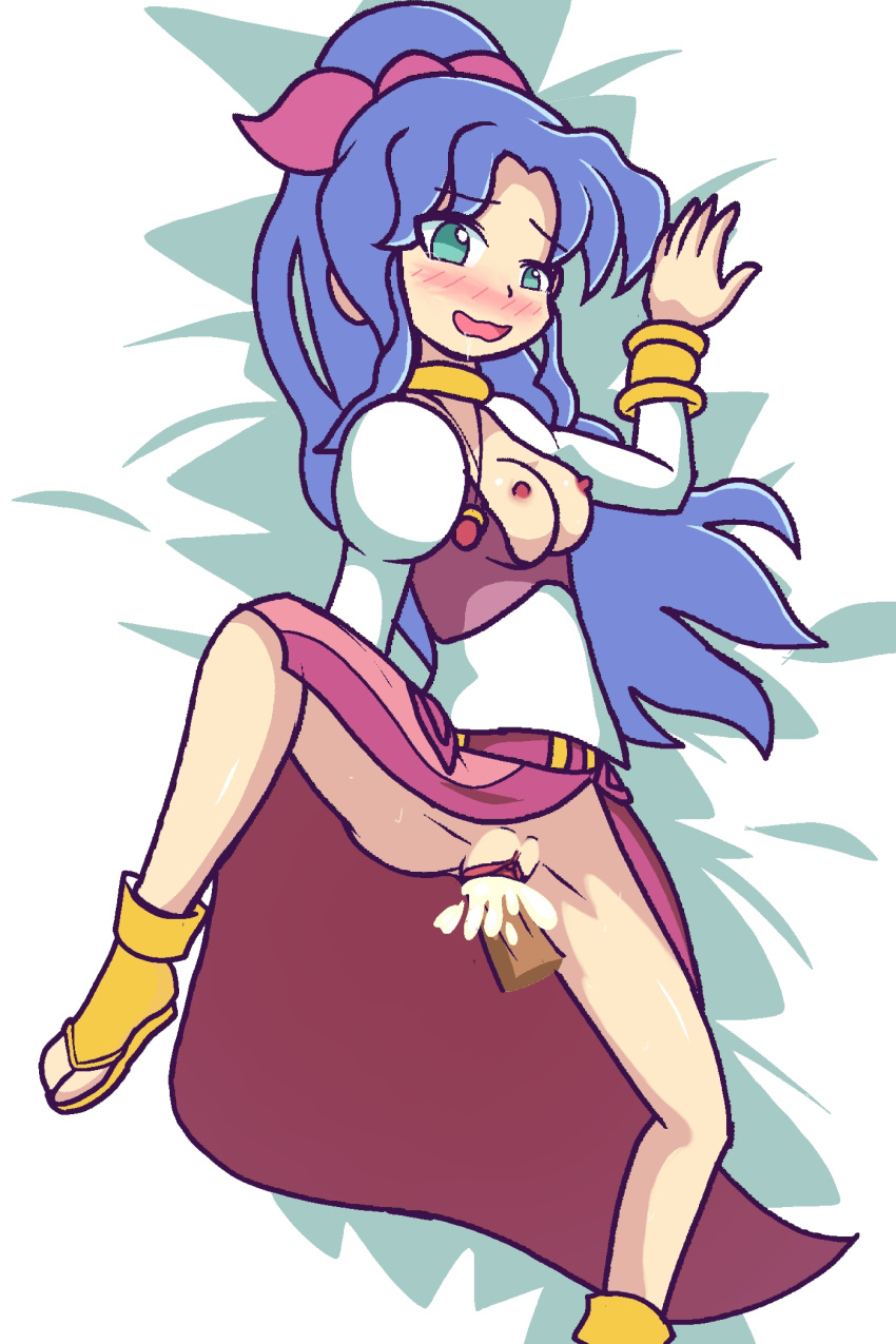 blue_hair cum highres puyopuyo rulue sex