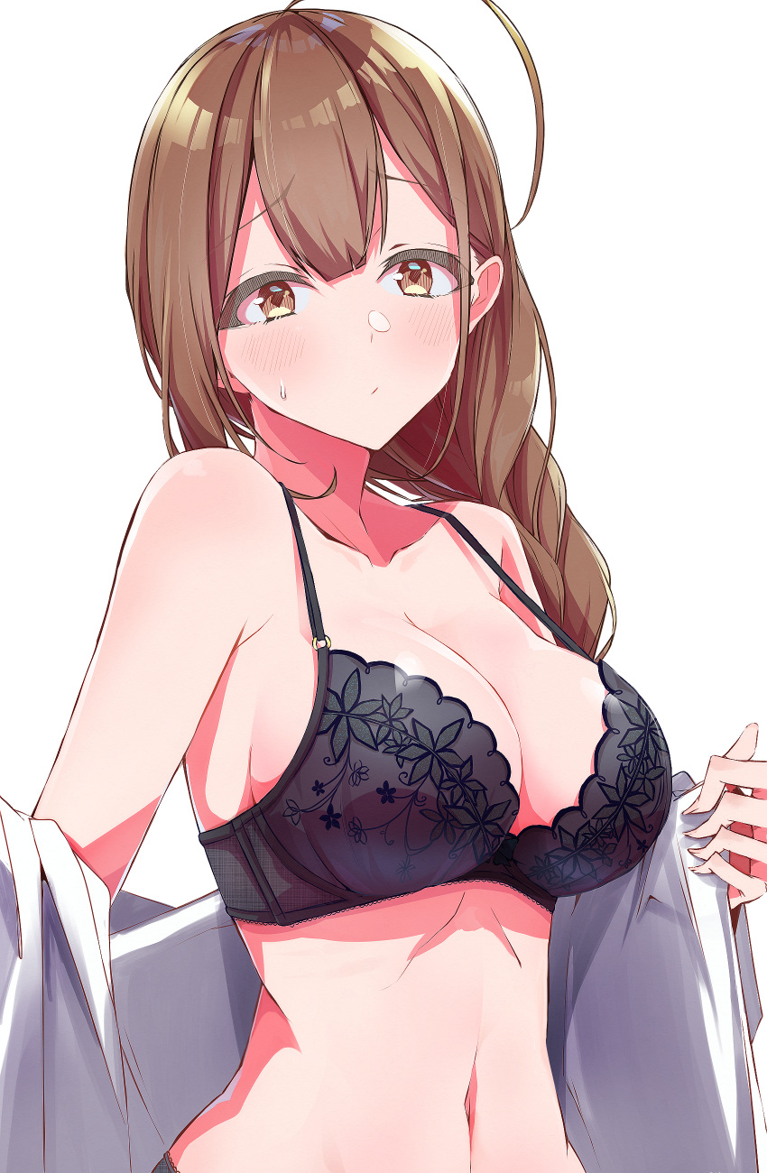 bra cleavage kuwayama_chiyuki okuzashiki the_idolm@ster the_idolm@ster_shiny_colors