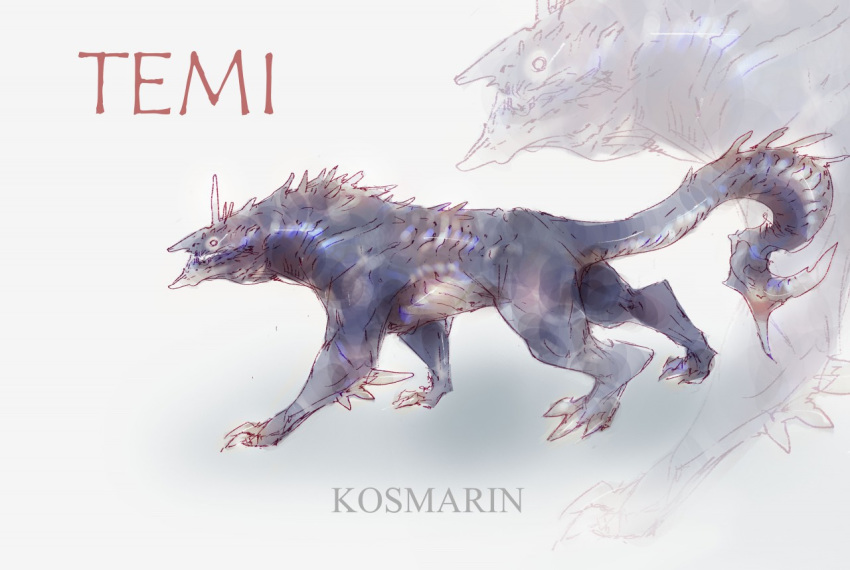 2019 adopt concept fantasy feral invalid_tag kosmarin male monster scalie sketch text