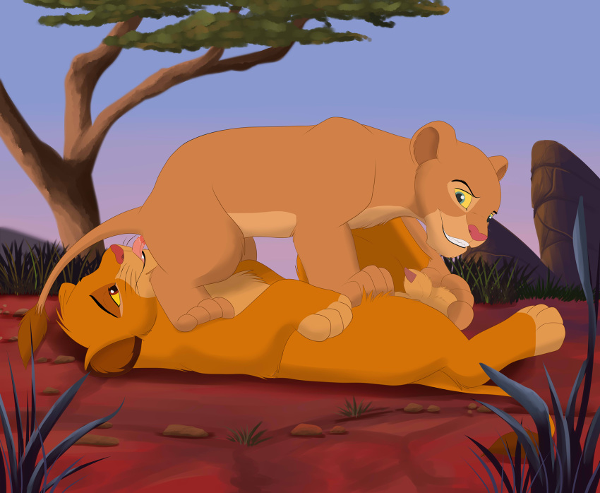 28:23 69_position ball_grab balls cub disney duo felid female feral feral_on_feral fur half-closed_eyes half-erect hi_res licking lion lying male male/female mammal multicolored_fur nala nude on_back oral orange_fur pantherine penile penis sex side_view simba smile tan_fur teasing the_lion_king tickling tongue tongue_out two_tone_fur wet xxgato yellow_sclera young