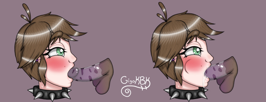 disembodied_penis duo fellatio female five_nights_at_freddy's hi_res human human_focus male mammal open_mouth oral penile penis sex simple_background solo_focus springtrap_(fnaf) video_games