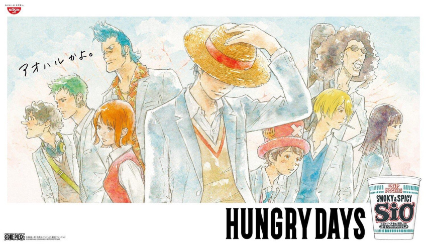 black_hair brook franky franky_shogun hat monkey_d_luffy multiple_boys nami_(one_piece) nico_robin one_piece orange_hair roronoa_zoro sanji straw_hat tony_tony_chopper usopp