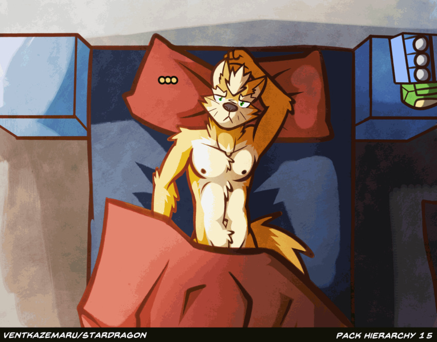 2d_animation animated anthro butt canid canine dialogue english_text fox fox_mccloud male mammal nintendo nude sniffing solo star_fox text ventkazemaru video_games whiskers