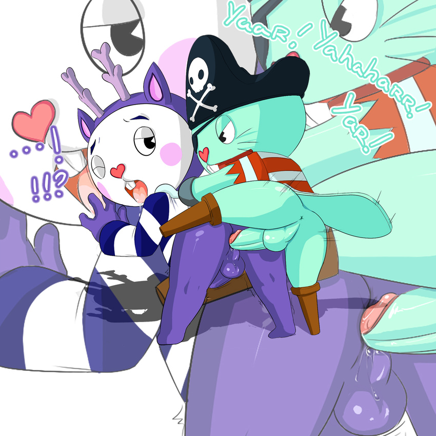 happy_tree_friends mime russell shiroisora tagme