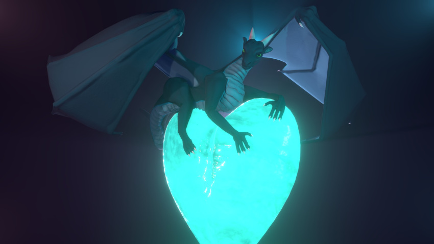 &lt;3 16:9 2019 3_toes 3d_(artwork) 4_fingers all_fours barefoot belly_scales blue_scales claws cold crouching digital_media_(artwork) dragon feral front_view garo_(garoshadowscale) green_eyes hi_res hindpaw horn ice long_neck looking_at_viewer male membrane_(anatomy) membranous_wings paws perspective pose quadruped reptile scales scalie shaded shadow side_view simple_background snout solo sredrahs standing stripe stripes teal_scales thick_thighs toe_claws toes western_dragon wings