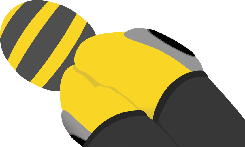 absurd_res alpha_channel anthro arthropod arthropod_abdomen bee butt butt_focus clothing female hi_res honeypot_(tf2_demo_2004) hybrid hymenopteran insect legwear machine presenting presenting_hindquarters protogen simple_background solo tf2_demo_2004 thigh_highs transparent_background vector_art