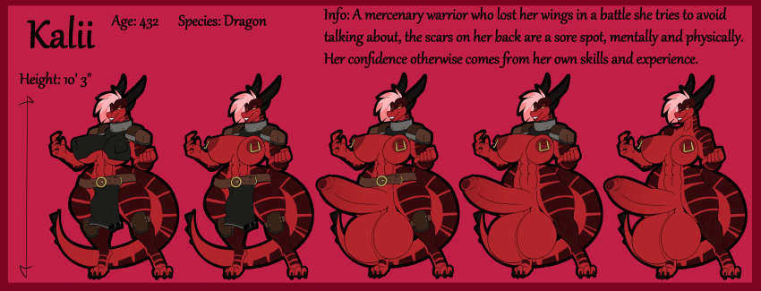 absurd_res dragon herm hi_res intersex johnithalial_(artist) johnithanial kalii kalii_(zeta_zeraora) model_sheet mythological_creature mythological_scalie mythology scalie