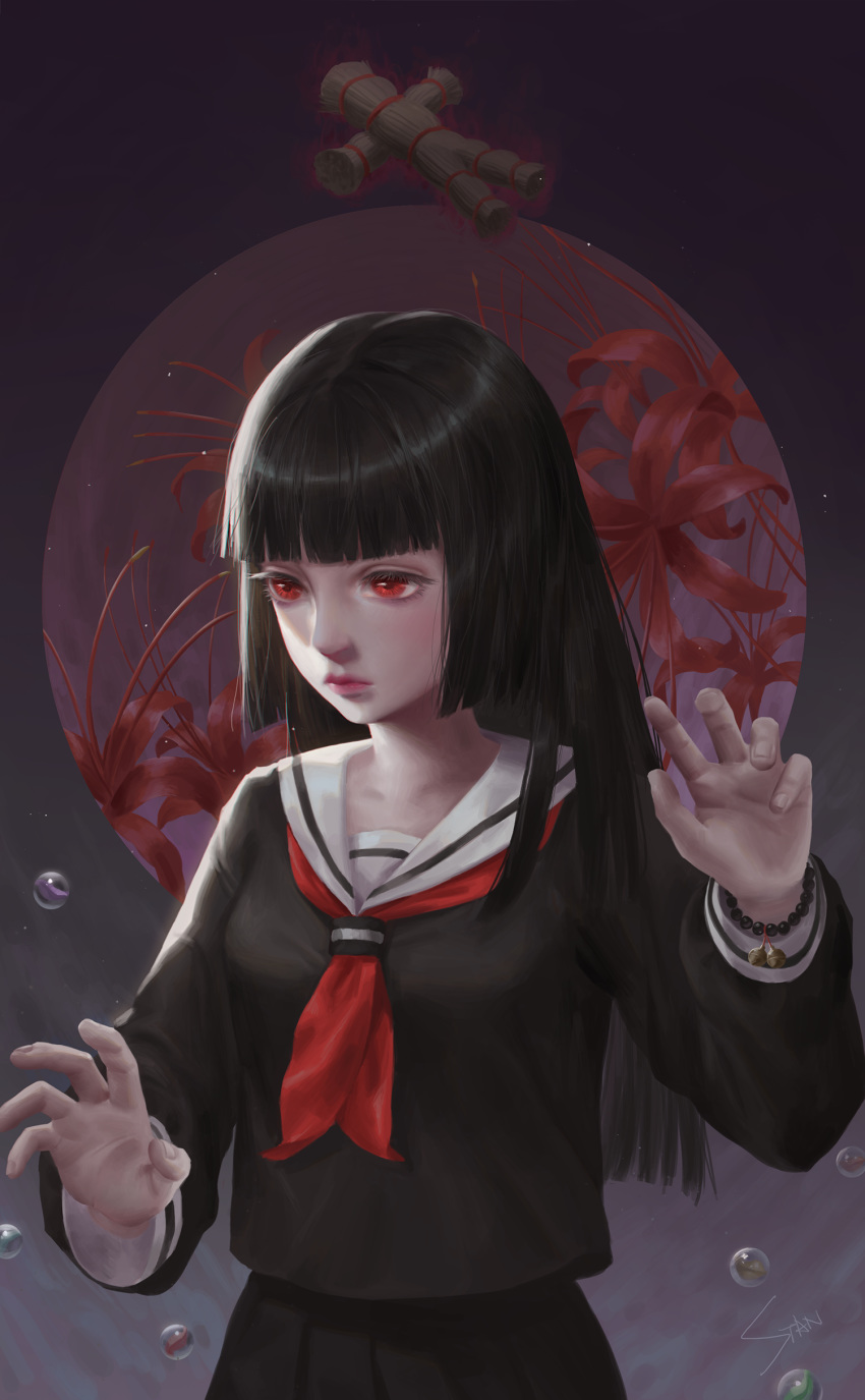 enma_ai jigoku_shoujo seifuku tagme