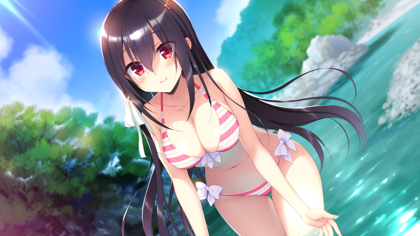 bikini game_cg ichiri silkys_plus swimsuit tagme_(character)